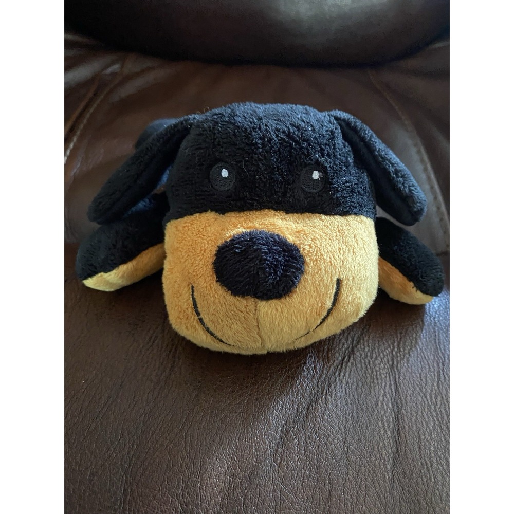 Melissa & Doug Black & Brown Soft Cute Plush Dog Rottweiler Rottie Gift